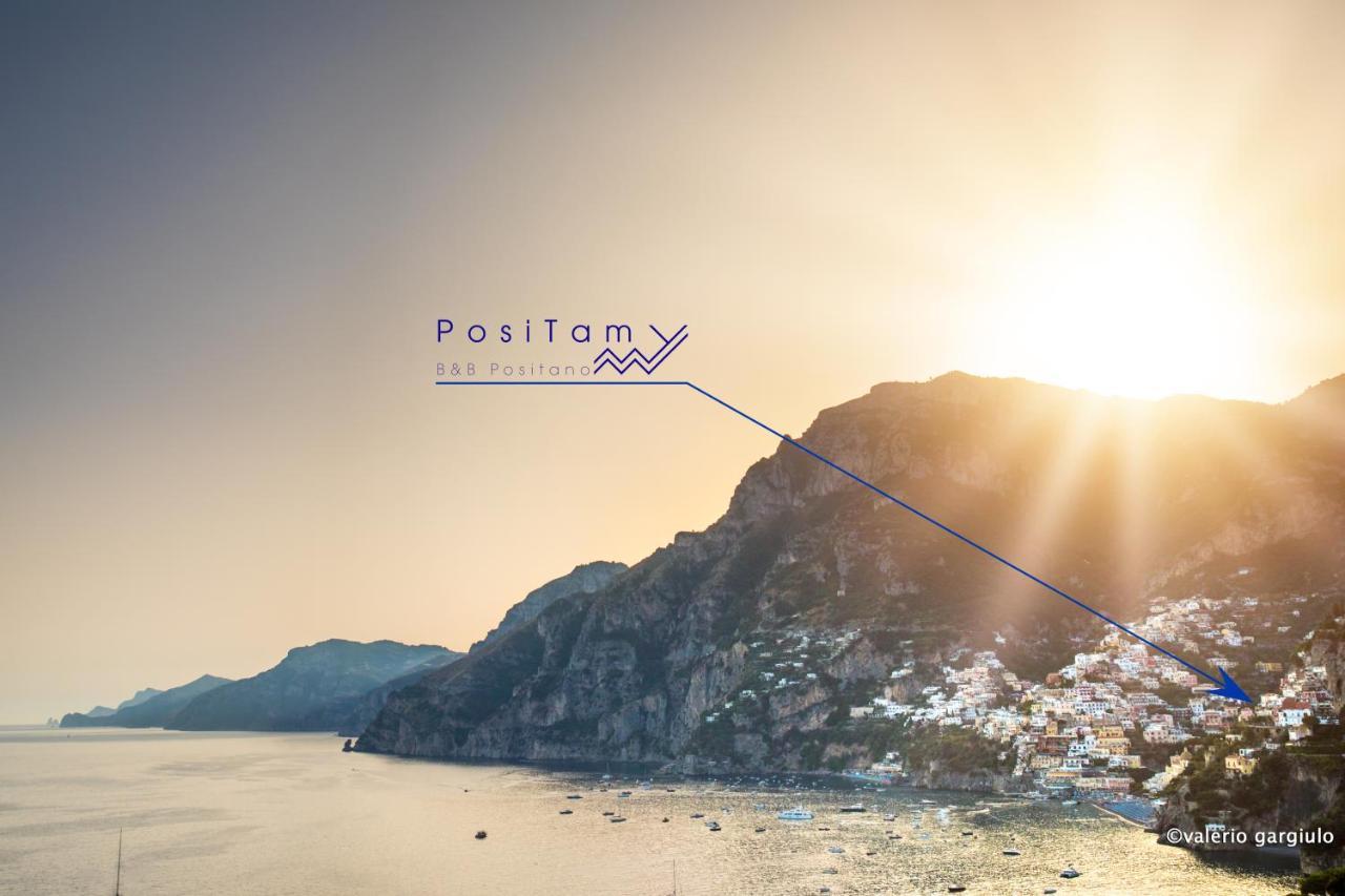 Positamy Villa Positano Bagian luar foto