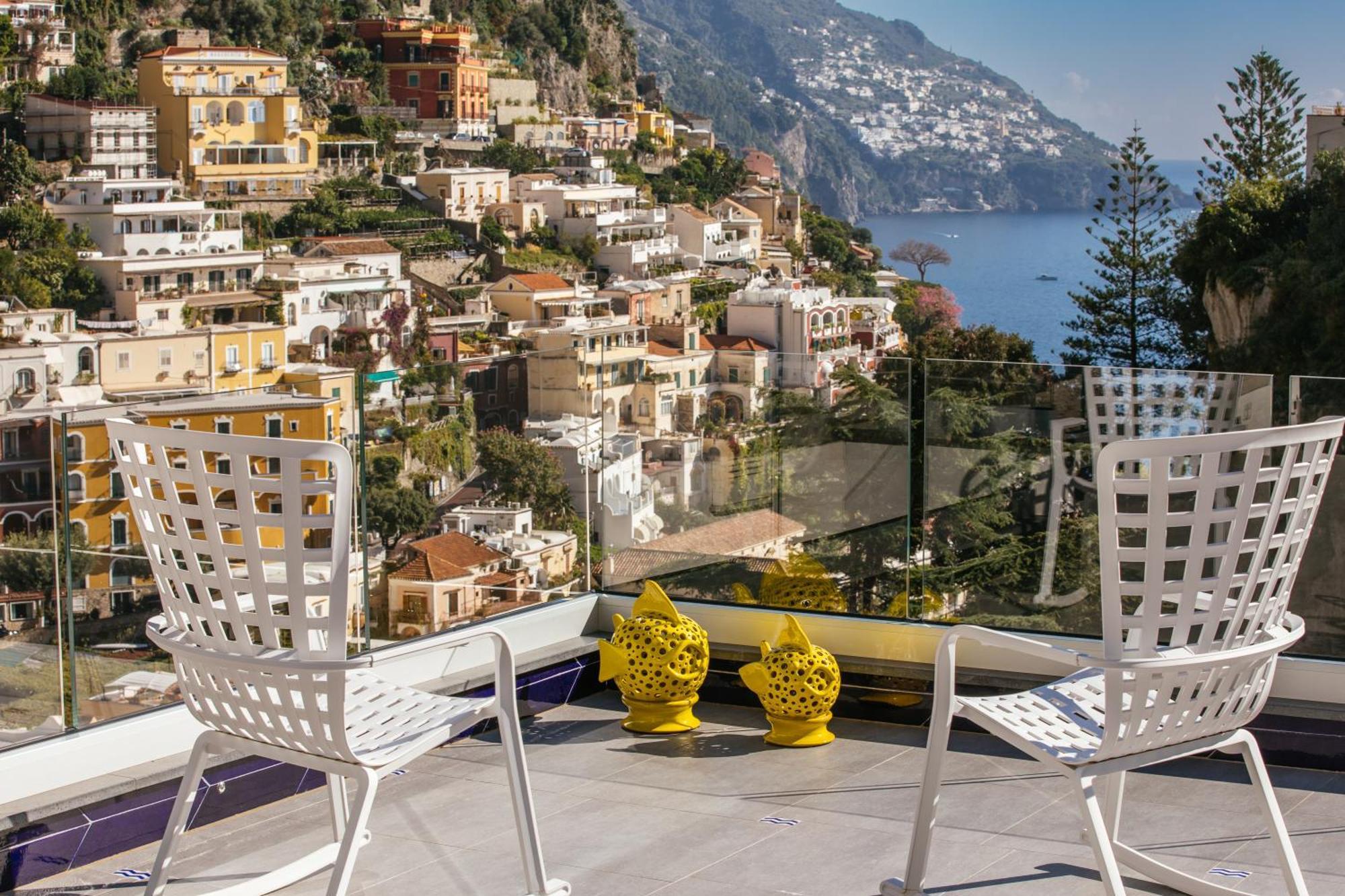 Positamy Villa Positano Bagian luar foto