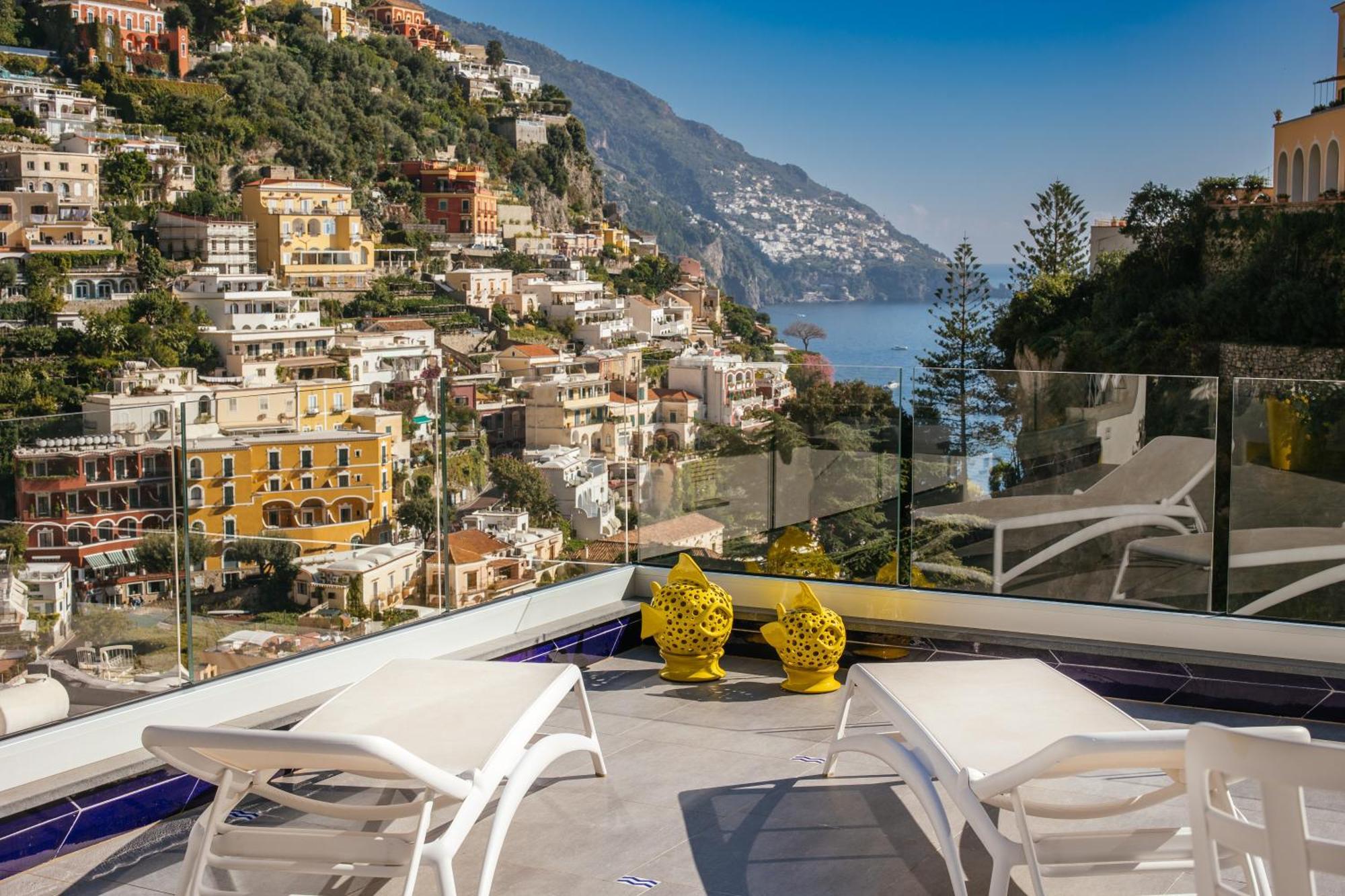 Positamy Villa Positano Bagian luar foto